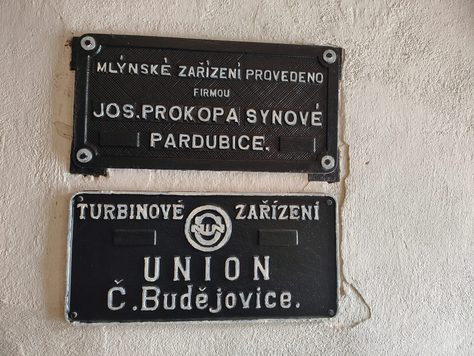 Strojní vybavení Chadimova mlýna